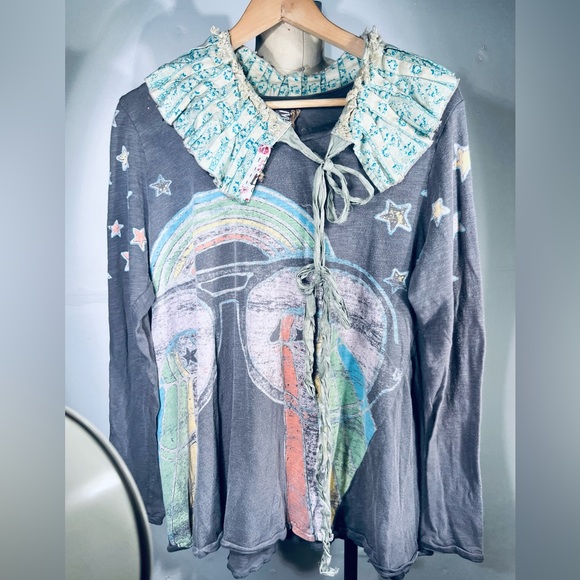 Magnolia Pearl Rainbow Vision Dylan L/S Tee NWT - Picture 5 of 11